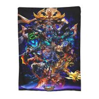 2023 in stock   Mobile Legends Bang Bang Flannel Ultra-Soft Micro Fleece Blanket for Bed Couch Sofa Air Conditioning Blanket，Contact the seller to customize the pattern for free