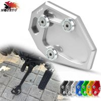 For YAMAHA FZ6 S2 ABS 2009 2008 2007 2006 2005 2004 Motorcycle Side Stand Enlarge Extension Pad Kickstand Sidestand Plate FZ-6