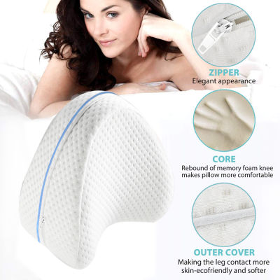 Memory Leg Pillow Cotton Body Sleeping Orthopedic Sciatica Back Hip Joint Pain Relief Thigh Leg Pad Cushion Home Foam Pillow
