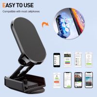 360 Rotatable Magnetic Car Phone Holder Magnet Cell Phone Stand GPS Support Foldable Phone Bracket in Car For iPhone Samsung