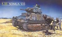 พลาสติก โมเดล ประกอบ  heller สเกล1/35 Somua S35