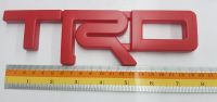 logo Trd งานพลาสติก 20 cm สีแดง