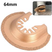 64mm Half Circle Diamond Quick Release Oscillating Saw Blade Cutting Disc Multi Remove Tools Universal treasure accessories