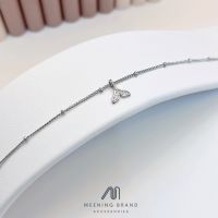 MeeningBrand ❥ สร้อยข้อมือเงิน MERMAID DIAMOND TAIL [01-0017]