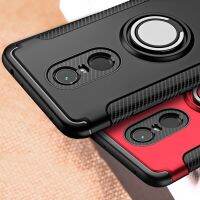 [Phone case]สำหรับ Xiaomi R Edmi 5บวกกรณีหมายเหตุ5 Pro 5A นายกรัฐมนตรีไฮบริดซิลิโคนเกราะโลหะแหวนนิ้วผู้ถือ Xiomi Xiaomi Redmi5โทรศัพท์ปก