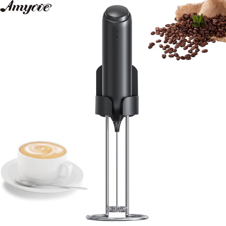 Handheld Milk Frother Electric Coffee Frother 500mAh USB-C