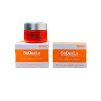 ครีมบำรุงผิวหน้า BeQuala บีควอล่า 1กล่อง   (ครีม12g+สบู่25g/กล่อง)