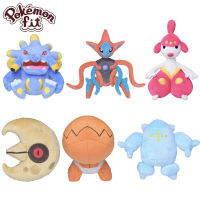 Fit ของแท้ Pokemon Deoxys Regirock Transplanteel Trapinch Regice Galie ตุ๊กตา Plush Kawaii ตุ๊กตาสัตว์อะนิเมะ Pocket Monster Plush