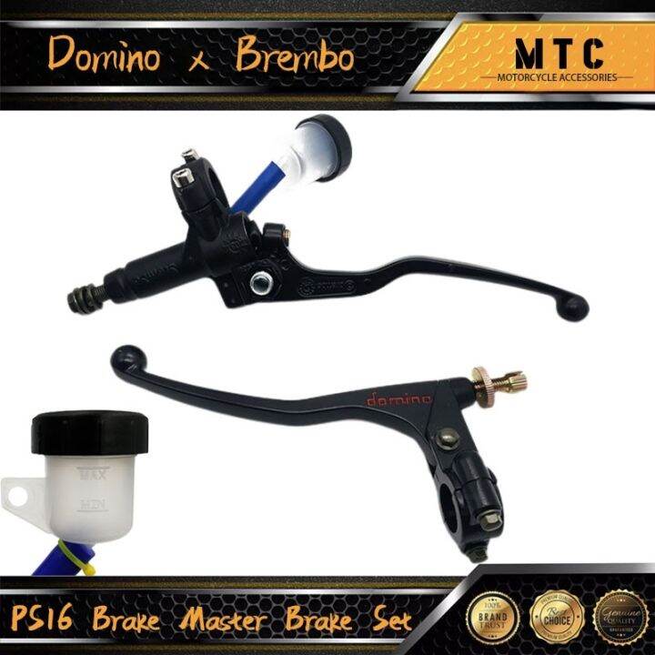 PS16 Domino x Brembo Brake Master Lever Left / Right Set Universal Made