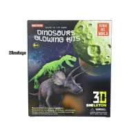 DINOSAURS GLOWING KITS 3D SKELETON 3D โครงกระดูกไดโนเสาร์เรืองแสง ฟรอสซิลไดโนเสาร์ งานดี ของเล่นเสริมพัฒนาการเด็ก