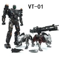 Figuras De Acción De Transformors ฆ่า Lockdown VT-01 VT01 Juguetes Deformados Con Perros, Aleación De Metal, KO UT R01, Regalos De Coleción De หุ่นยนต์