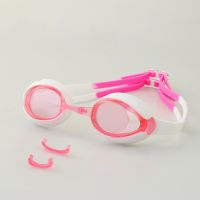 1 Set Durable Swimming Goggles Kit Silicone Swim Goggles Kit Safe Swimming Glasses Set with Nasal Clip  Anti-frog Goggles