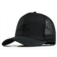 [hot]☇  56-61cm 62-68cm Big Man Size Baseball Cap Men Thin Polyester Mesh Trucker Hat Male 3d Embroidery Snapback Hats