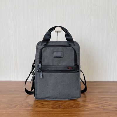22117D2TUMI mens single-shoulder messenger handbag ballistic nylon wearable portable messenger briefcase
