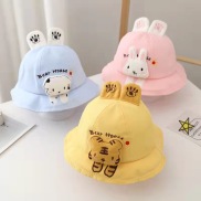 Mũ Tai Bèo Cho Bé Hình Gấu Hoạt Hình Mũ Cho Bé Thỏ Bằng Cotton Hình Động