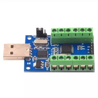 พอร์ต USB 10ช่อง12บิตเก็บข้อมูลการสุ่มตัวอย่างโฆษณา STM32โมดูล ADC สื่อสาร UART