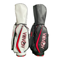 ถุงกอล์ฟ Golf Bag HM (QBH002) สินค้าใหม่ 2022 จุของได้เยอะ แข็งแรง ทนทาน คุณภาพเยี่ยม มีสีดำแดงและขาวแดง