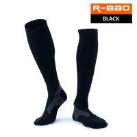 [Rear Waves] RB7711 R-Bao ถุงเท้าบีบอัดคุณภาพสูง OutdoorLong Socks Knee High CyclingSocks