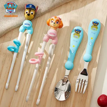 Buy Paw Patrol Girls Children's Kids 3pcs Cutlery Set, /Fork/Spoon