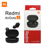 Original Xiaomi Redmi Airdots 2 TWS Earphone True Wireless Bluetooth 5.0 Stereo Bass With Mic Handsfree Earbuds AI Control