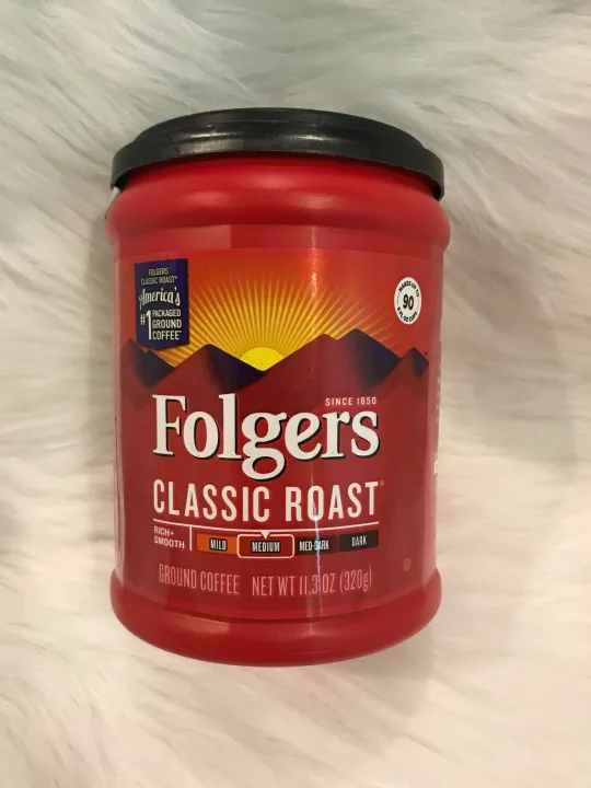 Folgers Classic Roast Ground Coffee, 320g Lazada PH