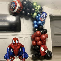 77pcs MARVEL Balloons Garland Arch Party Balloons Birthday Baby Shower Party Decorations Air Globos Kids Toys Supplies