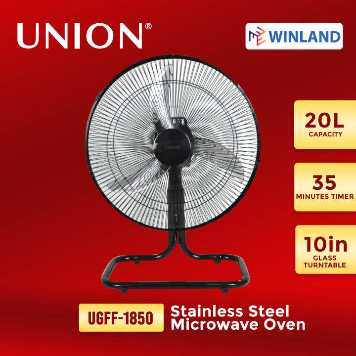 UNION by Winland 18inches Wind Plus Floor Fan / Electric Fan UGFF1850