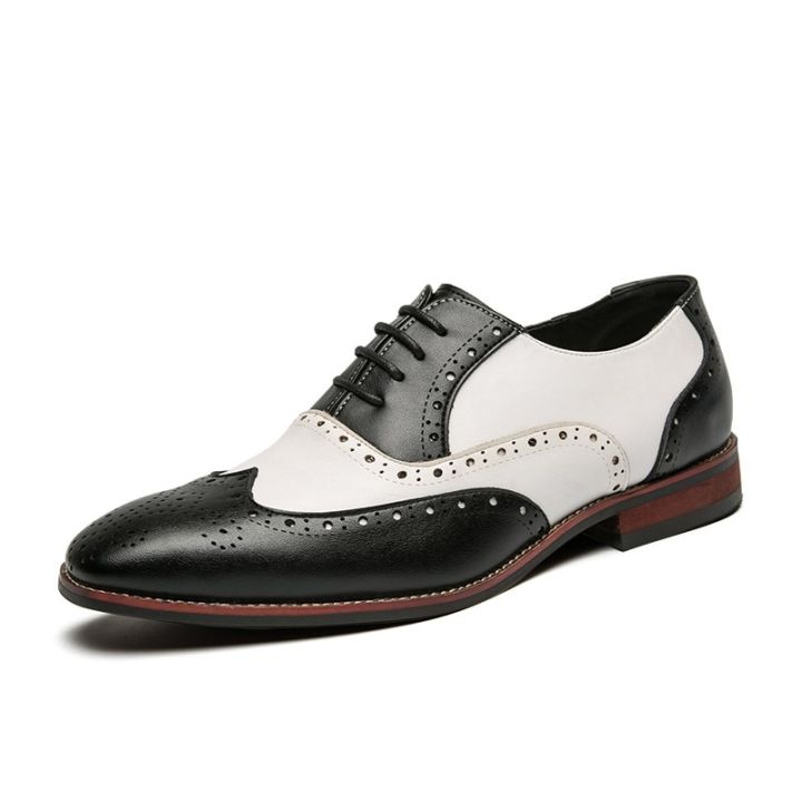 รองเท้าแฟชั่นไซส์ใหญ่สำหรับผู้ชายสำหรับงานแต่งงานรองเท้าเสื้อผู้ชาย-brogues-หนังผู้ชายนักออกแบบอิตาเลียนรองเท้าทางการแบบผูกเชือกสำหรับผู้ชายทรงอ็อกซ์ฟอร์ด