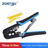 ZoeRax 3 In 1 Crimper เครื่องมือ Crimping Plier เครือข่าย Crimper สำหรับ CAT7/CAT6/CAT5e Stp/upt Modular ปลั๊ก RJ45 8P8C Connector