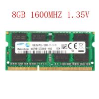 Samsung PC3L-12800S-11-11-F3 2Rx8 8GB DDR3L 1600MHz 204Pin หน่วยความจำแล็ปท็อป SODIMM