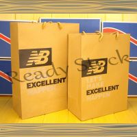 【hot sale】 ✈ B41 New Balance Kraft Paper Bag Handbag Shopping Bag Packaging Bag Gift Bag Clothing Bag