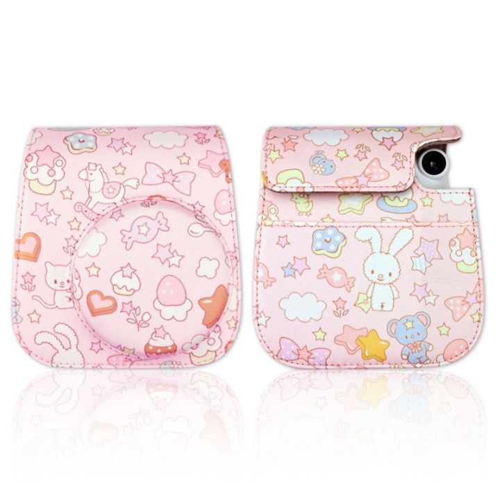 เคสห่อหุ้มกล้องกันกระแทกสำหรับ-fujifilm-instax-mini-11กล้องโพลารอยด์กระเป๋าสะพายไหล่กระเป๋าหิ้วป้องกันรอยขีดข่วน