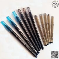 ปากกาสปีดบอล calligraphy pen ปากกาหัวตัด ปากกา calligraphy แพ็ค 12 สีดำ สีน้ำเงิน พร้อมส่ง ราคาพิเศษ
