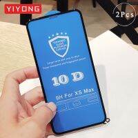 [Phone case]YIYONG คลุมทั้งหมด10D กระจกนิรภัยสำหรับ iPhone 14 13 12 11 Pro Max X S XR XS ปกป้องหน้าจอสำหรับ IPhone14 Plus กระจก IPhone13