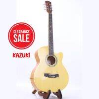 ลดสูงสุด 70% กีต้าร์โปร่ง Kazuki (สินค้าเคลียร์แลนซ์ สินค้ามีรอยตำหนิ)