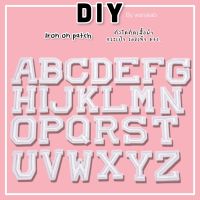 DIY ตัวรีดติด A-Z รีดกับวัสดุที่เป็นผ้าได้หลากชนิด ติดบนอุปกรณ์นักเรียน ติดกระเป๋า ติดรองเท้าผ้า งานปักละเอียด ซ่อมเสื้อ