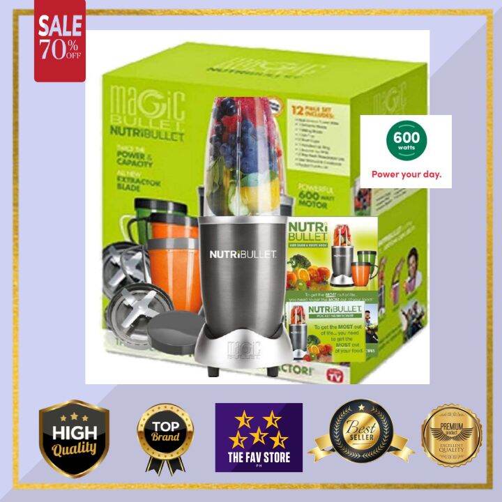 600 WATTS HIGH QUALITY AUTHENTIC NUTRI BULLETs BLENDER FRUIT EXTRACTOR