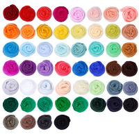 16-70Color Wool Felting Kit Needle Felting เครื่องมือ DIY Handle Wool Felt ของเล่นทำผ้าวัสดุ Handcraft สำหรับผู้เริ่มต้น-pangyh