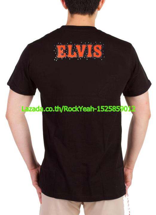 เสื้อวง-elvis-presley-เสื้อยืด-วงดนตรี-เอลวิส-เพรสลีย์-ไซส์ยุโรป-rcm1378