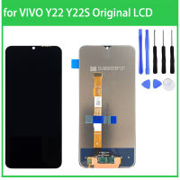 จอ LCD แบบดั้งเดิมสำหรับ VIVO Y22 Y22S V2206 V2207อะไหล่หน้าจอ LCD อะไหล่ประกอบแก้วดิจิตัลจอแสดงผล LCD แบบสัมผัสหน้าจอ