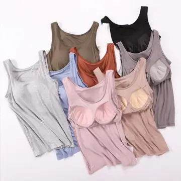 Padded Tank Top - Best Price in Singapore - Feb 2024