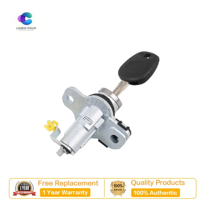 Toyota Corolla trunk lock core rear door lock core modification to