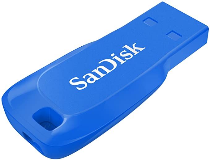 sandisk-cruzer-blade-usb-2-0-flash-drive-32gb-blue-สีน้ำเงิน-ของแท้-รับประกันสินค้า-5-ปี