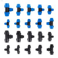 卐 20/25/32/40/50mm PE Pipe Tee Reducer Hose Connector Fit Garden Irrigation Hose Fittings Plastic Diverter