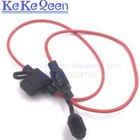 1pcs/lot Waterproof Auto Inline Mini In-Line Fuse Holder 16AWG Small Waterproof Harness Seat With Line Fuse Box 30CM Fuses Accessories