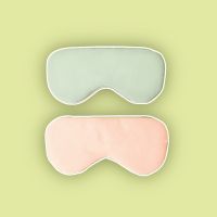 [Koala Travel] ผ้าไหมน้ำแข็งสองด้าน Eyeshade Eye Mask Sleeping Travel Rest Aid Cover Patch Paded Soft Blindfold Relax Massager เครื่องมือเสริมความงาม