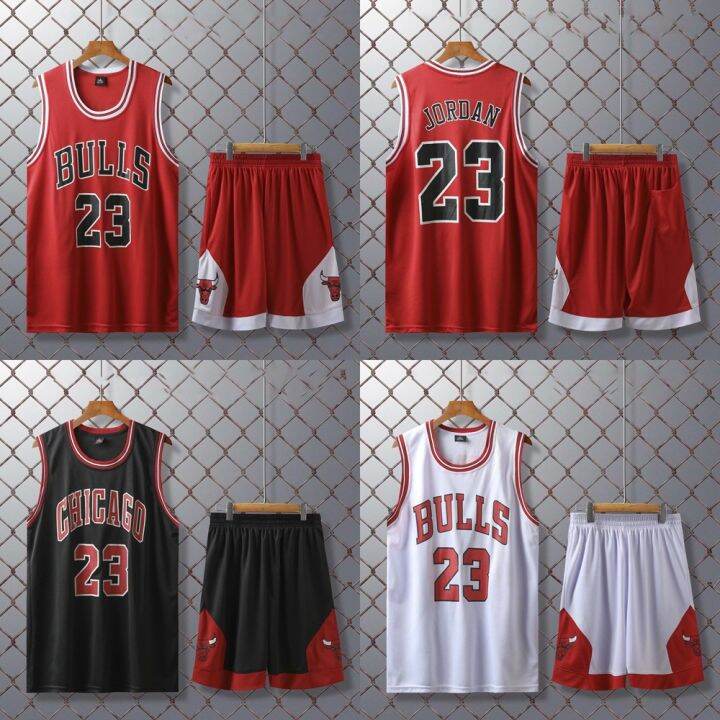 【JAN】 NBA Chicago 23 Michael Jordan Jersey Set For Men Basketball Uniform Wear Sportswear Lazada