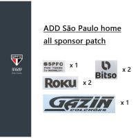 New arrival ADD 22/23 Sao Paulo home jersey all sponsor patch