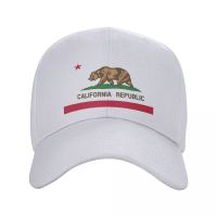 Bear California Republic Flag Baseball Cap Sun Protection Women Mens Adjustable Dad Hat Spring Snapback Caps Hunting Hats