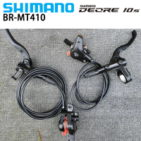 SHIMANO DEORE MT410 M4100 series คาลิปเปอร์ดิสก์เบรกไฮดรอลิก 2 ลูกสูบ MTB BL-MT401 BR-MT410 ซ้ายขวา RT30 RT54 RT56 RT26 160-huangjianping